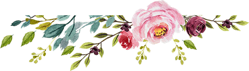 Bottom Floral divider